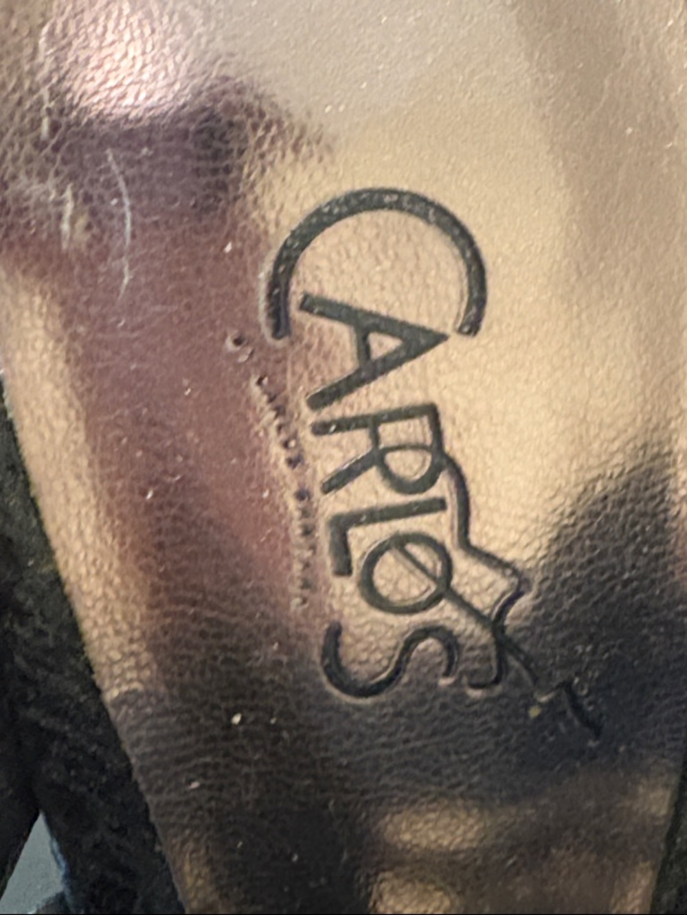 Carlos by Carlos Santana Black Studded Braided Mules - Picture 3 of 3